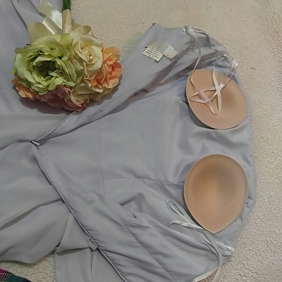 Strapless Lavender prom dress - Picture 5 of 7